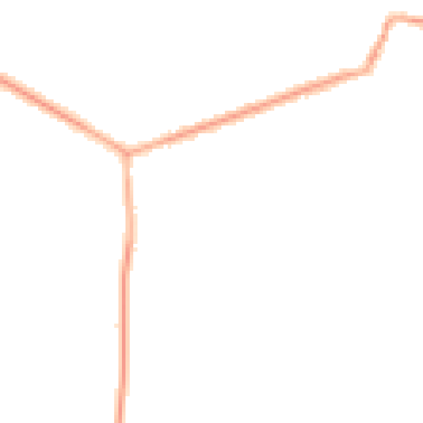 Night-time road noise heatmap for NN29 7BY