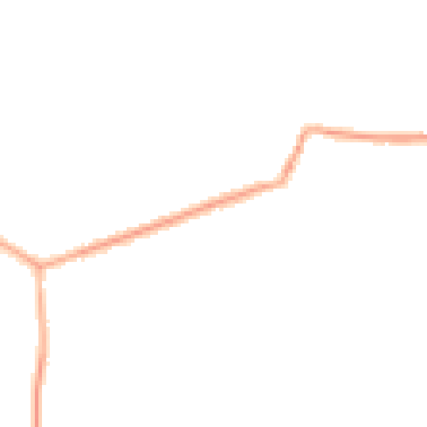 Night-time road noise heatmap for NN29 7DA