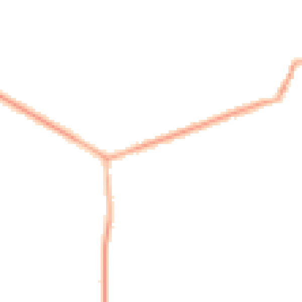 Night-time road noise heatmap for NN29 7DD