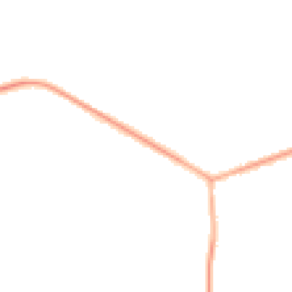 Night-time road noise heatmap for NN29 7DJ