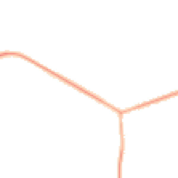 Night-time road noise heatmap for NN29 7DL