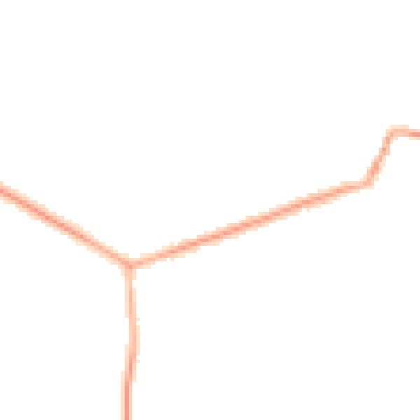 Night-time road noise heatmap for NN29 7DQ