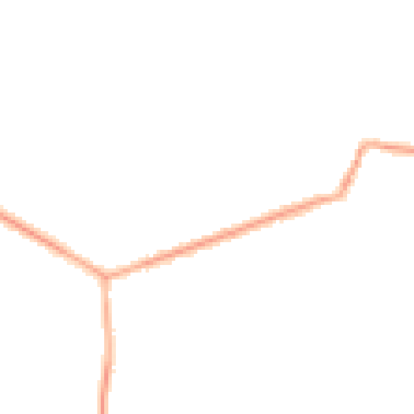 Night-time road noise heatmap for NN29 7DR