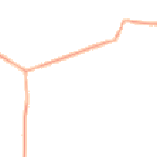 Night-time road noise heatmap for NN29 7DX