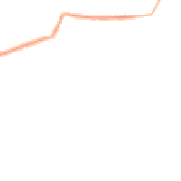 Night-time road noise heatmap for NN29 7FL