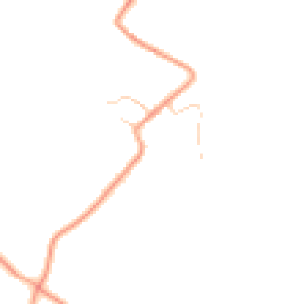 Daytime road noise heatmap for NN29 7HT