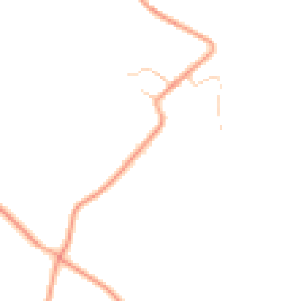 Daytime road noise heatmap for NN29 7HU