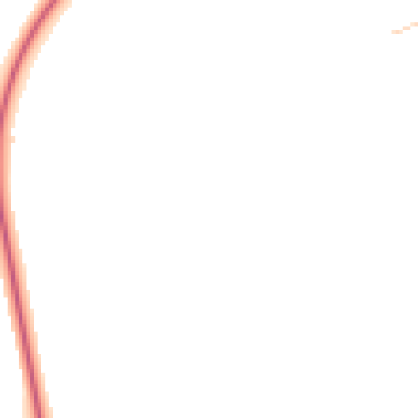 Night-time road noise heatmap for NN29 7JX