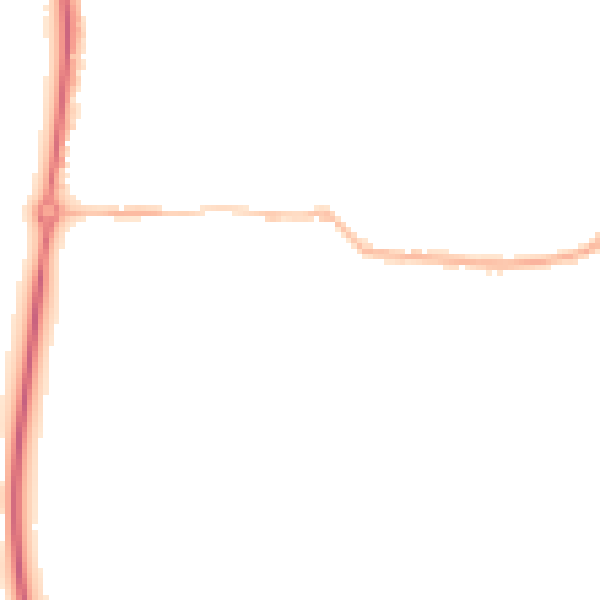 Night-time road noise heatmap for NN29 7SF