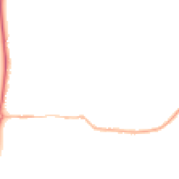 Night-time road noise heatmap for NN29 7SJ
