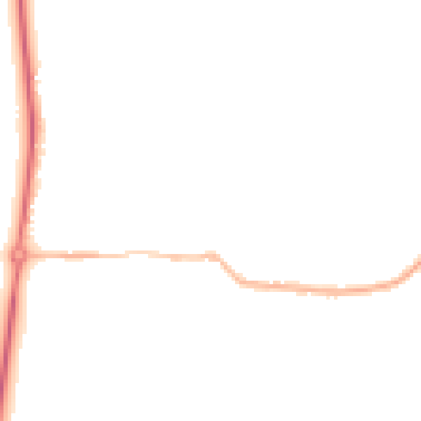 Night-time road noise heatmap for NN29 7SL