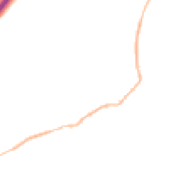 Night-time road noise heatmap for NN29 7TR