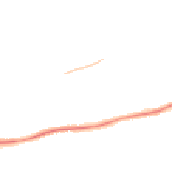 Night-time road noise heatmap for NN3 2DE