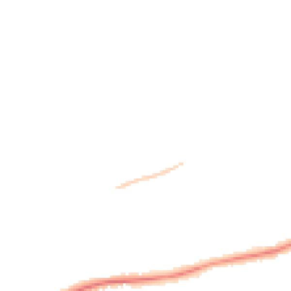Night-time road noise heatmap for NN3 2PY