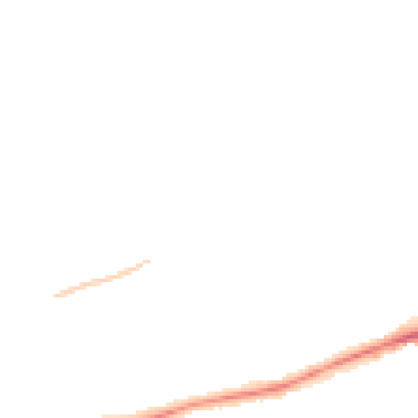 Night-time road noise heatmap for NN3 2TQ