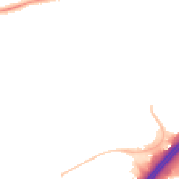 Night-time road noise heatmap for NN3 3AJ
