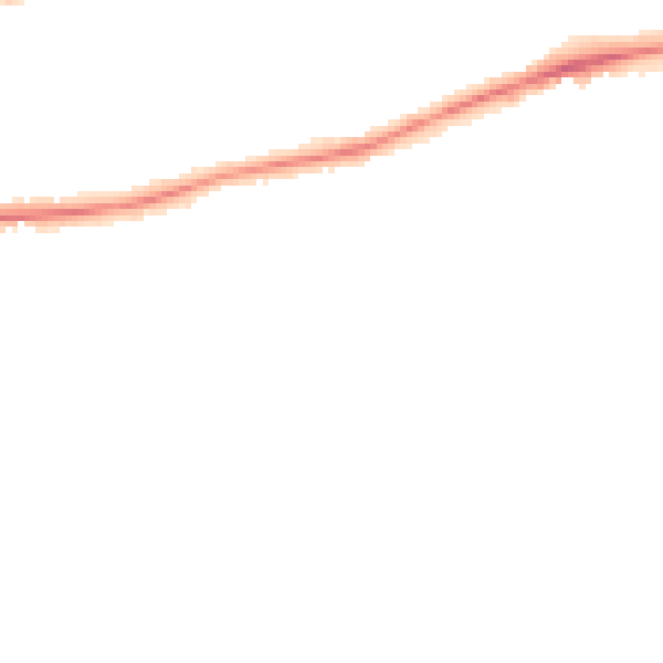 Night-time road noise heatmap for NN3 3AP