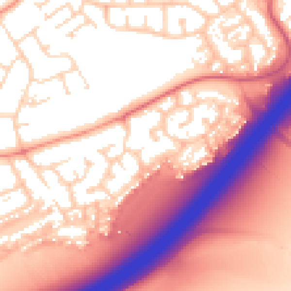 Daytime road noise heatmap for NN3 3XF