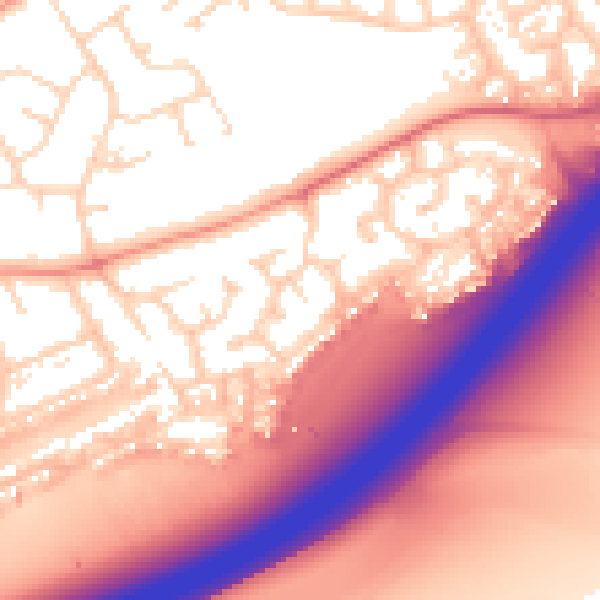 Daytime road noise heatmap for NN3 3XG