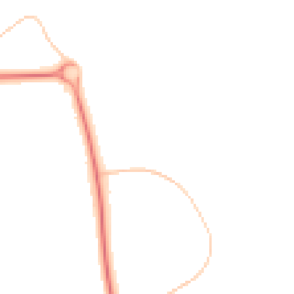 Night-time road noise heatmap for NN3 5ET