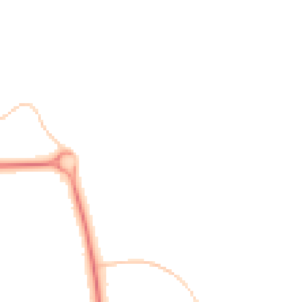 Night-time road noise heatmap for NN3 5GR