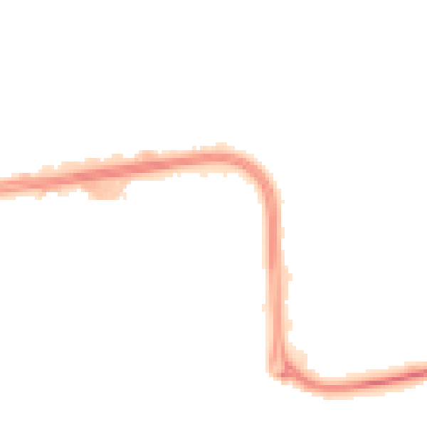 Night-time road noise heatmap for NN3 6AQ