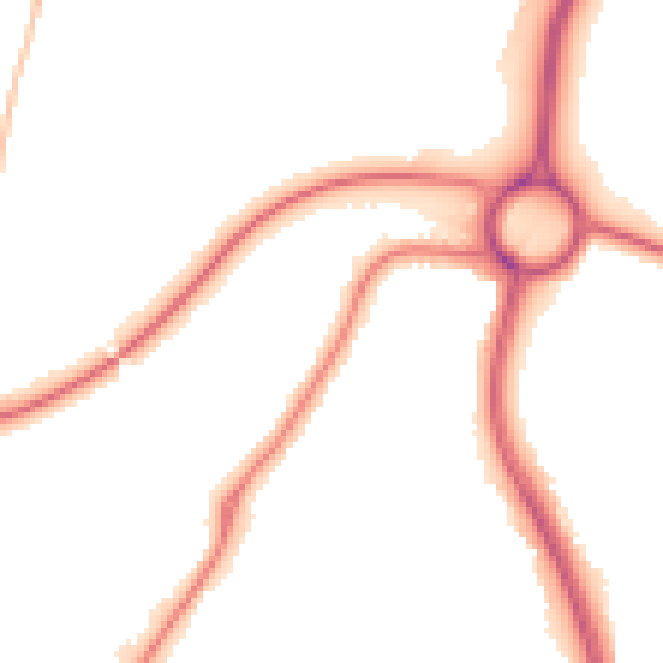 Night-time road noise heatmap for NN3 6HP