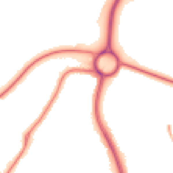 Night-time road noise heatmap for NN3 6HS