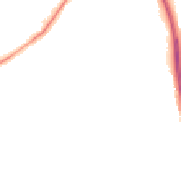 Night-time road noise heatmap for NN3 6PE