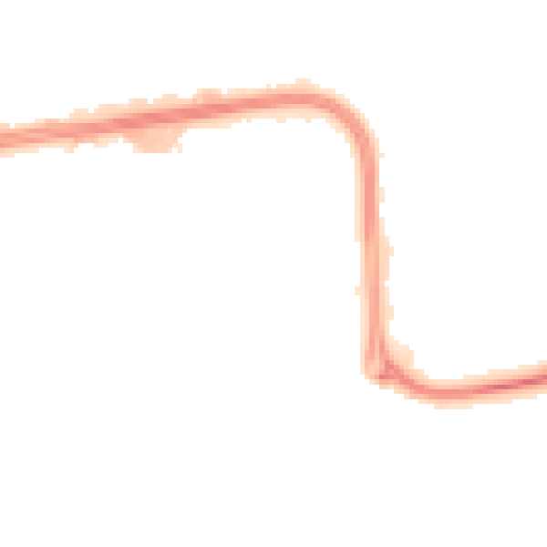 Night-time road noise heatmap for NN3 6SU