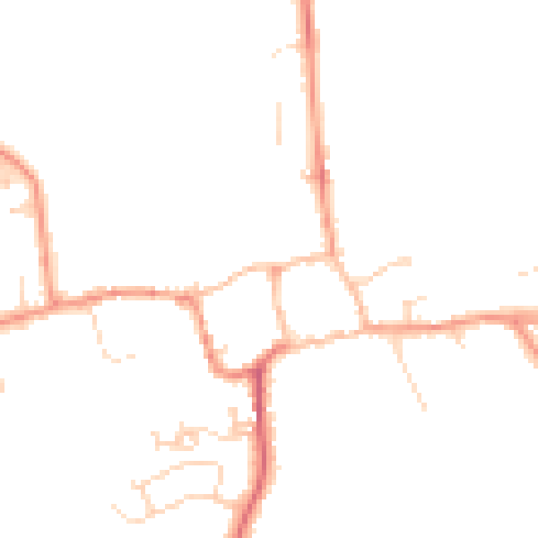 Daytime road noise heatmap for NN3 7SP