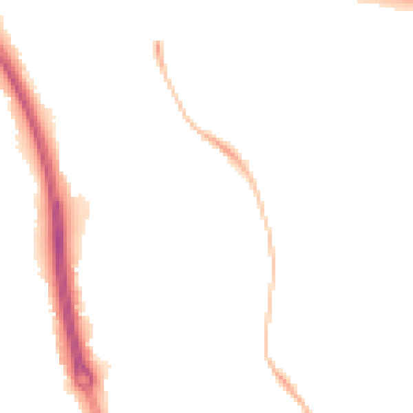 Night-time road noise heatmap for NN3 8AR
