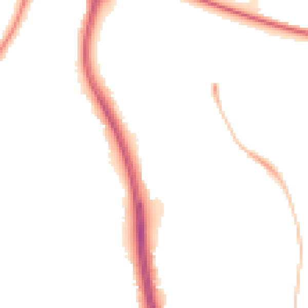 Night-time road noise heatmap for NN3 8AZ