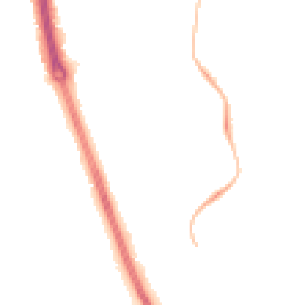 Night-time road noise heatmap for NN3 8HD