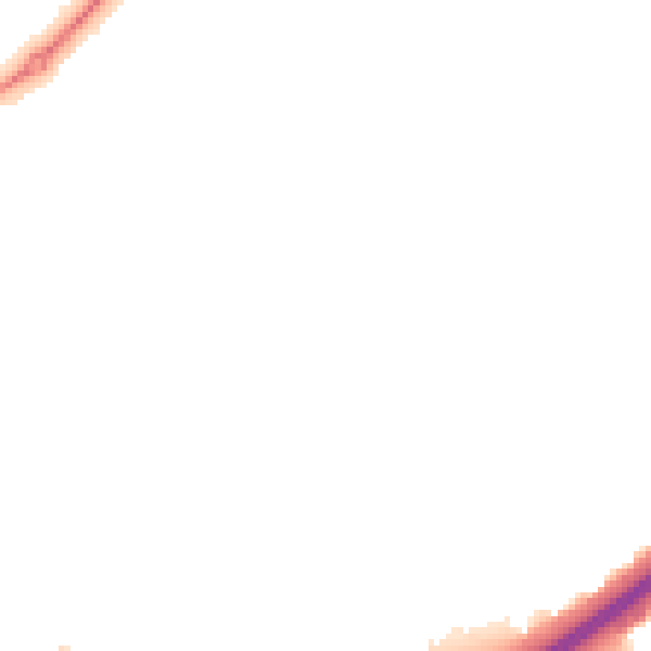 Night-time road noise heatmap for NN3 9AG