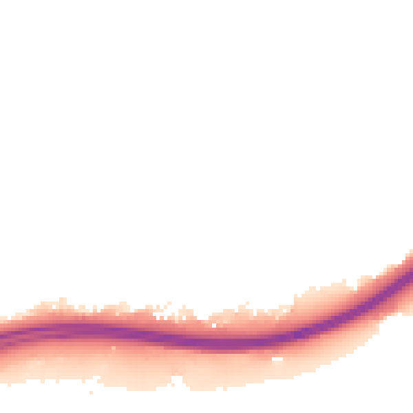 Night-time road noise heatmap for NN3 9AJ