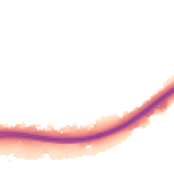Night-time road noise heatmap for NN3 9AR