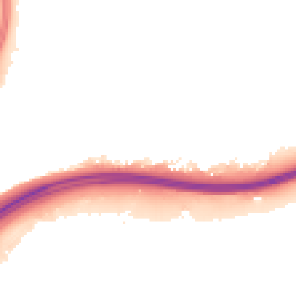 Night-time road noise heatmap for NN3 9HS