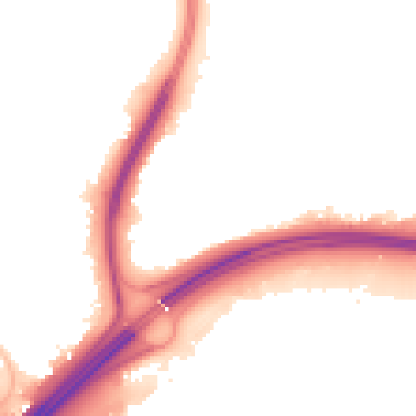 Night-time road noise heatmap for NN3 9UW