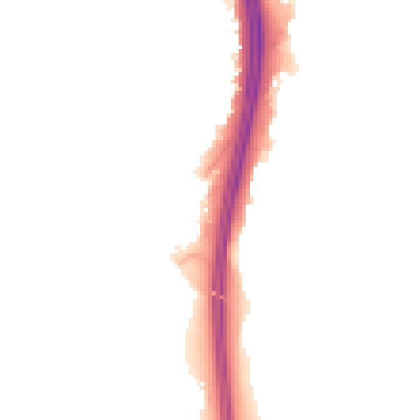 Night-time road noise heatmap for NN4 0JW