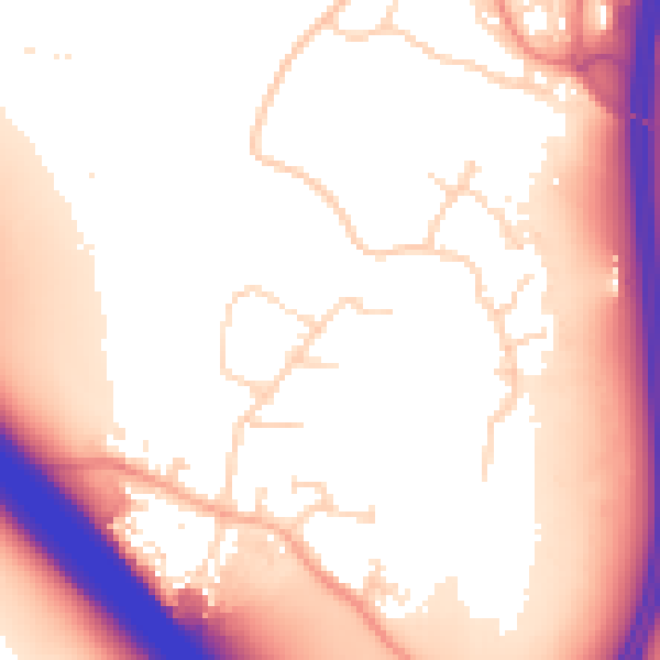 Daytime road noise heatmap for NN4 0NQ