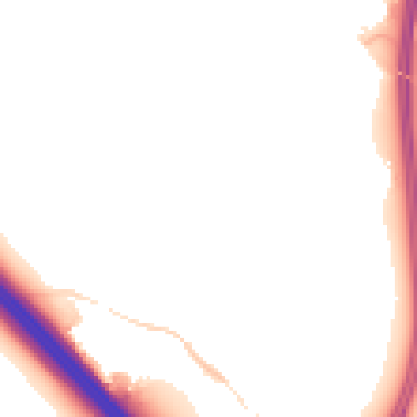 Night-time road noise heatmap for NN4 0NQ