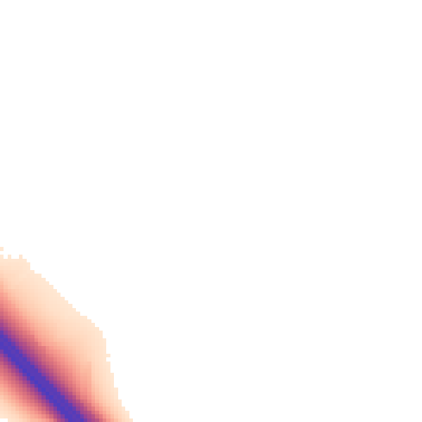 Night-time road noise heatmap for NN4 0PA