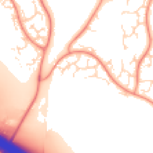 Daytime road noise heatmap for NN4 0QS