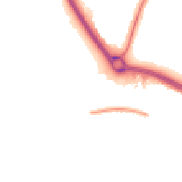 Night-time road noise heatmap for NN4 0RZ