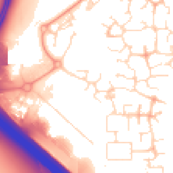 Daytime road noise heatmap for NN4 5BQ