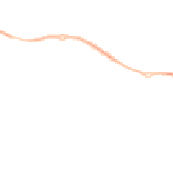 Night-time road noise heatmap for NN4 6AJ