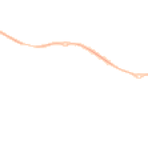 Night-time road noise heatmap for NN4 6AX