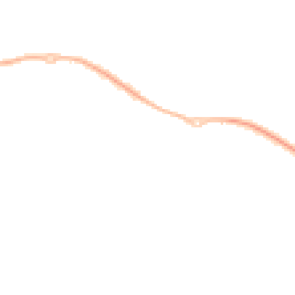 Night-time road noise heatmap for NN4 6BT