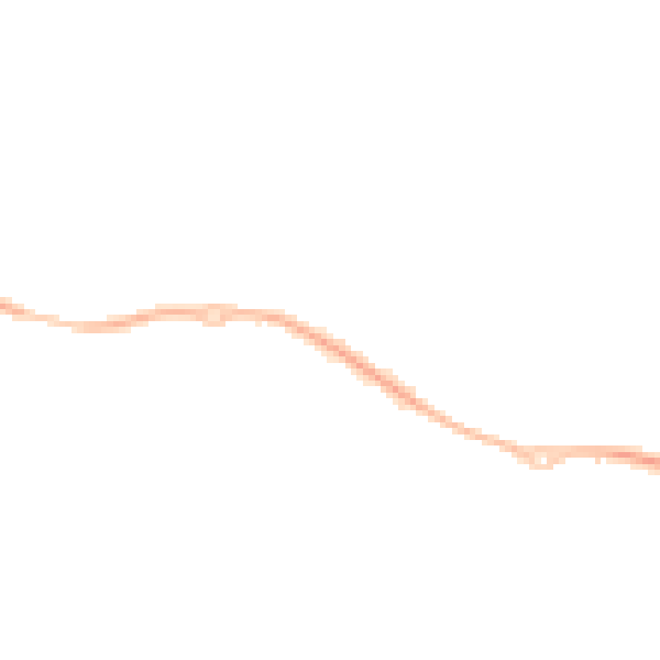 Night-time road noise heatmap for NN4 6ER